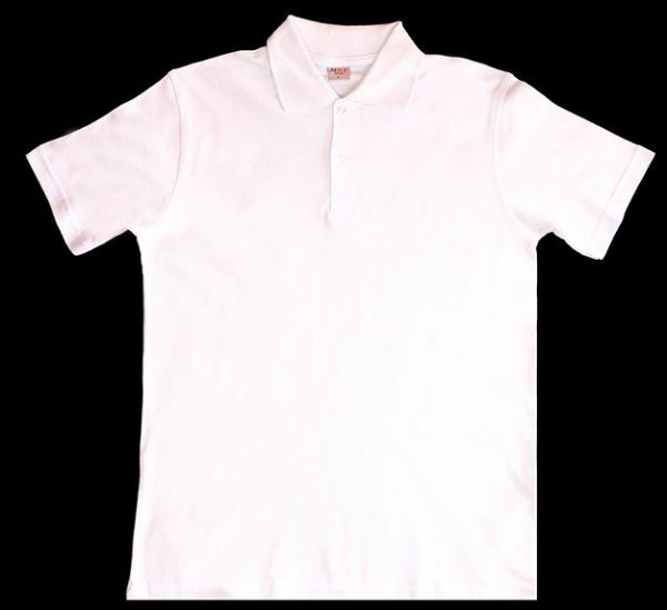 Beyaz Polo Yaka Tshirt 1. Kalite