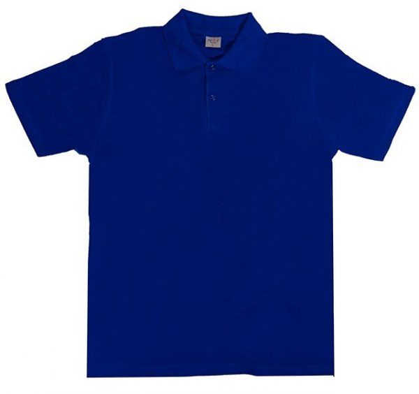 Mavi Polo Yaka Tshirt 1. Kalite